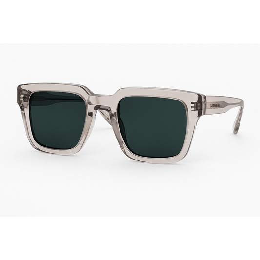 CARRERA Transparent Grey Square Sunglasses